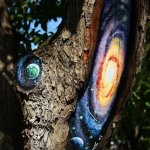 Космическая картина "Удачный ракурс"