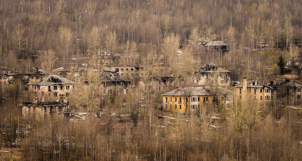 Пермский край, город-призрак, Верхняя Губаха, заброшки Урала, заброшенный город,