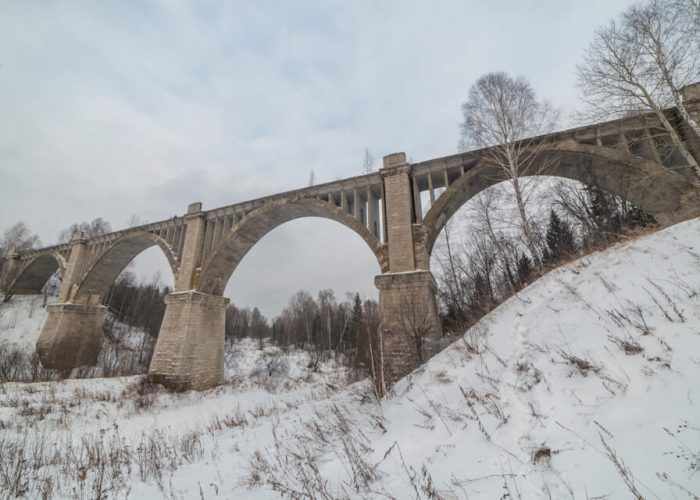 Октябрьские виадуки, Пермский край, Трансиб